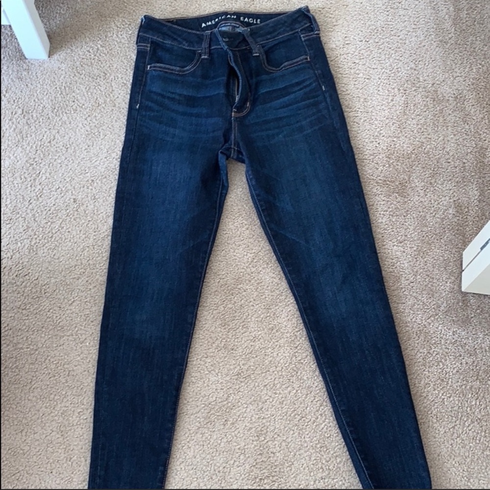 American eagle hi rise jeggings